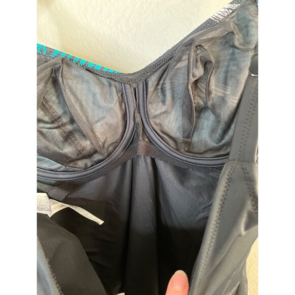 Fantasie Womens Saint Lucia one piece Built in Bra Swimsuit 36D - Picture 6 of 7